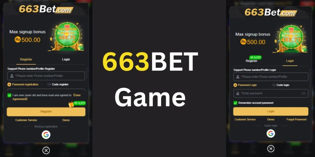 663BET Game