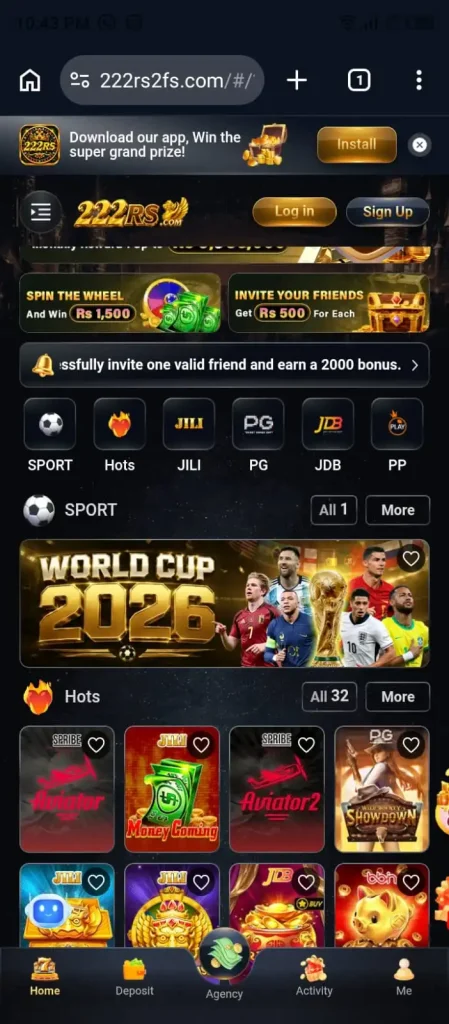 222RS Game