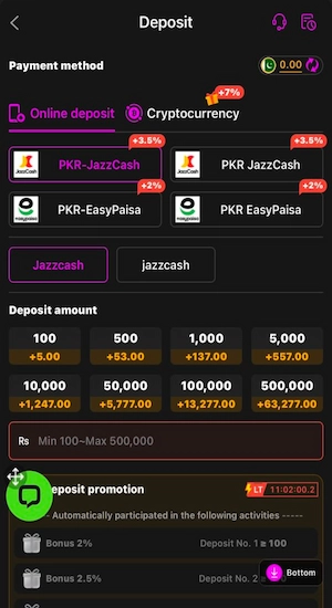 K99 Game Deposit