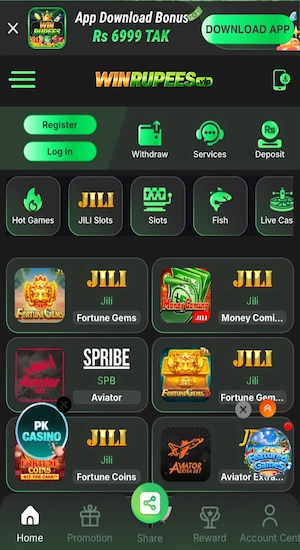 WINRUPEES All Games