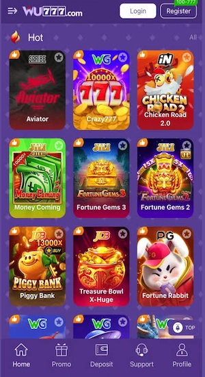 WU777 All Games