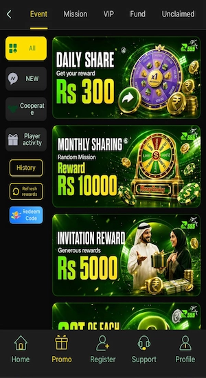 Z555 Game Bonuses