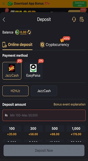 718SP Game Deposit