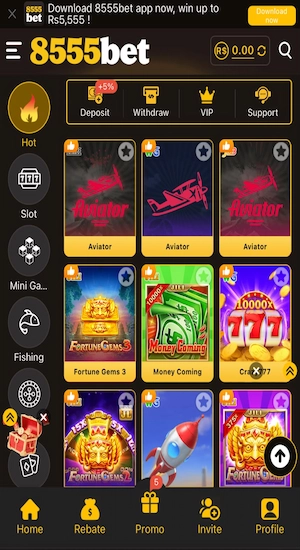 8555BET All Games