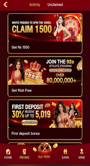 92E Game bonuses