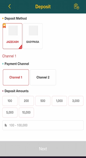 AQ99 Game Deposit