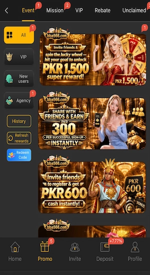 BBA566 Game Bonuses