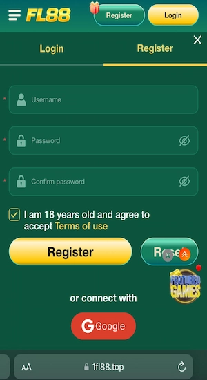FL88 Game Register