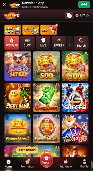 HOTPK All Games