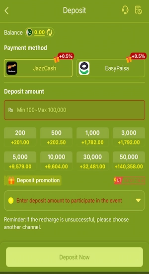 MF777 Game Deposit