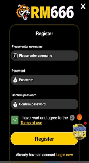 RM666 Game Register