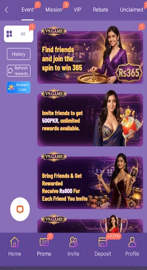 V9 Game Bonuses