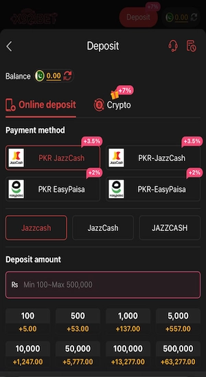 X92 Game Deposit