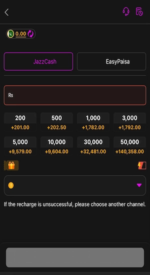 XF777 Game Deposit