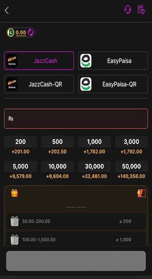 ZS777 Game Deposit